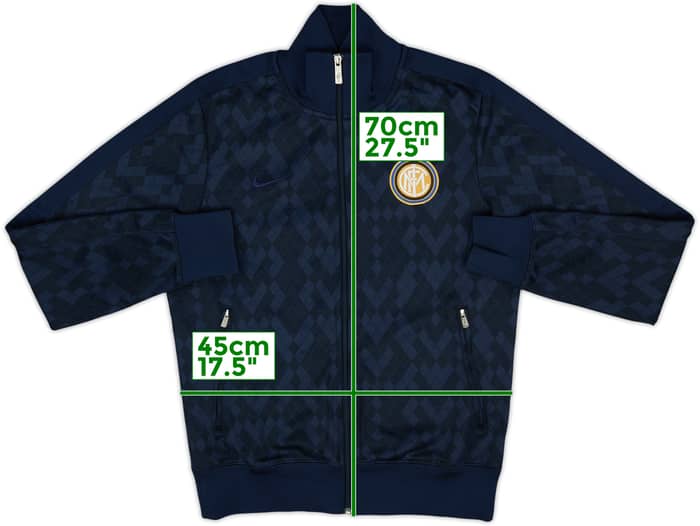 2011-12 Inter Milan Nike N98 Track Jacket - 10/10 - (M)