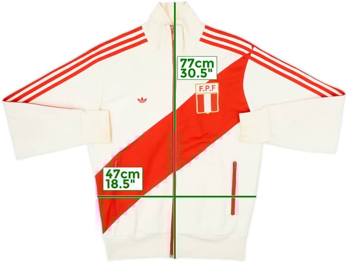 2005-06 Peru adidas Originals Track Jacket - 7/10 - (M)