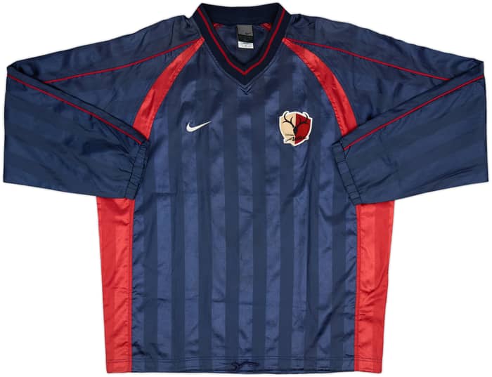2002-03 Kashima Antlers Nike Drill Top - 6/10 - (L)