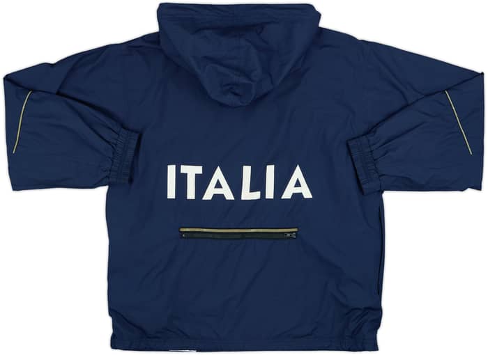 1999-00 Italy Kappa Hooded Windbreaker - 8/10 - (S)