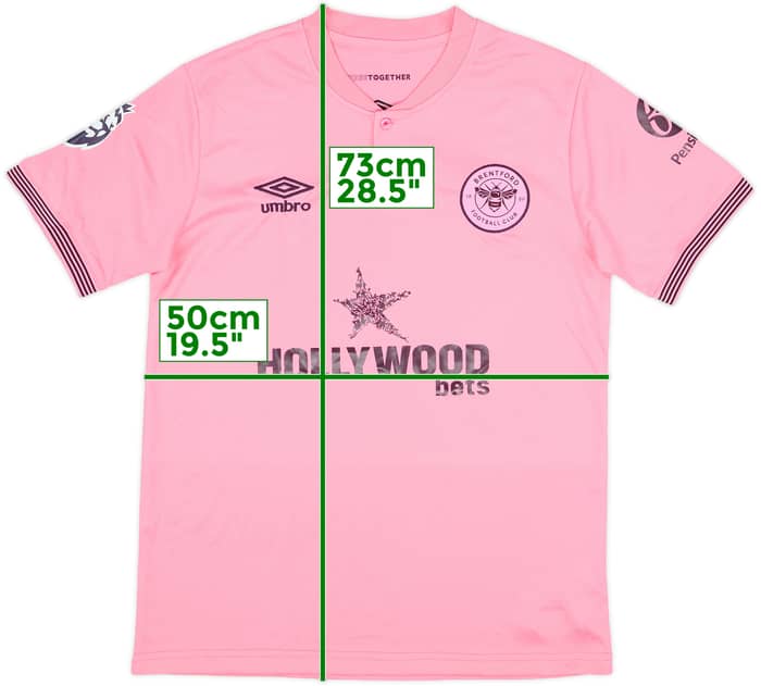 2024-25 Brentford Away Shirt - 10/10 - (M)