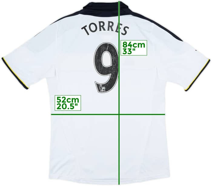 2011-12 Chelsea Third Shirt Torres #9 - 5/10 - (L)