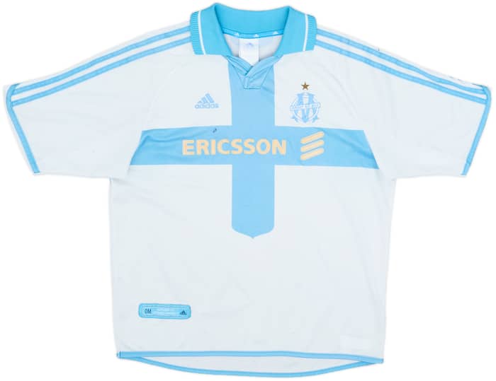 2000-01 Olympique Marseille Home Shirt - 4/10 - (Y)