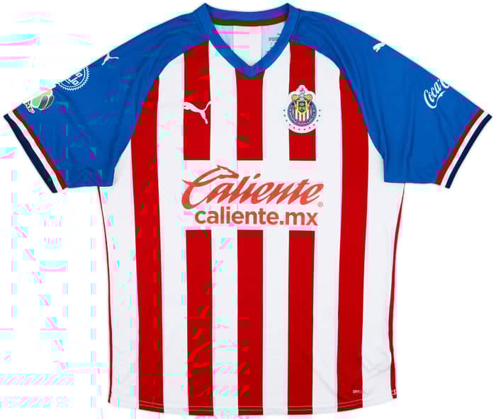 2019-20 Chivas Guadalajara Home Shirt - 9/10 - (XL)