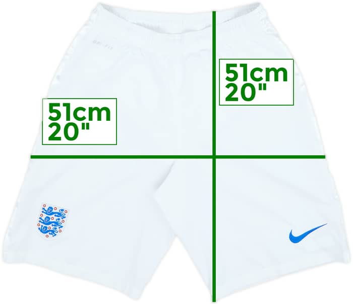 2014-15 England Home Shorts - 9/10 - (S)