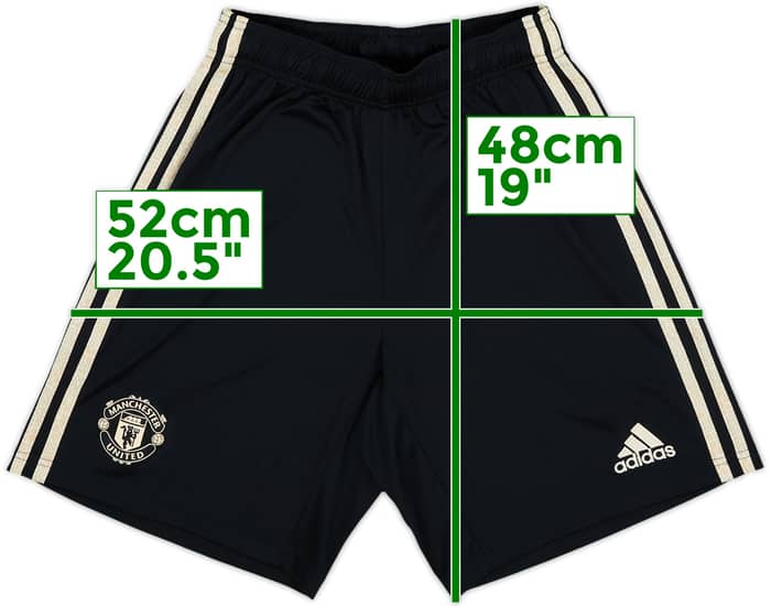 2019-20 Manchester United Away Shorts - 9/10 - (S)