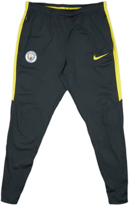 2016-17 Manchester City Nike Track Pants/Bottoms - 9/10 - (M)