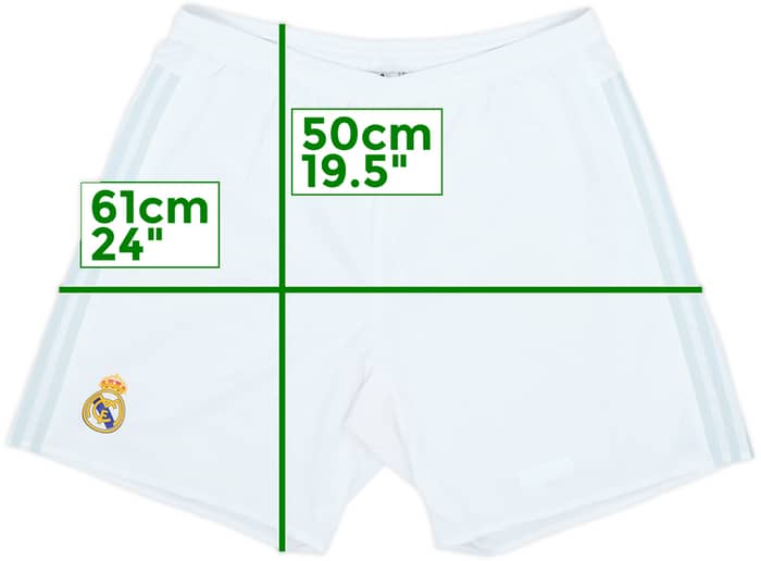 2015-16 Real Madrid Home Shorts - 9/10 - (L)