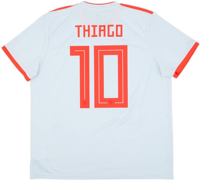 2018-19 Spain Away Shirt Thiago #10 - 8/10 - (XL)