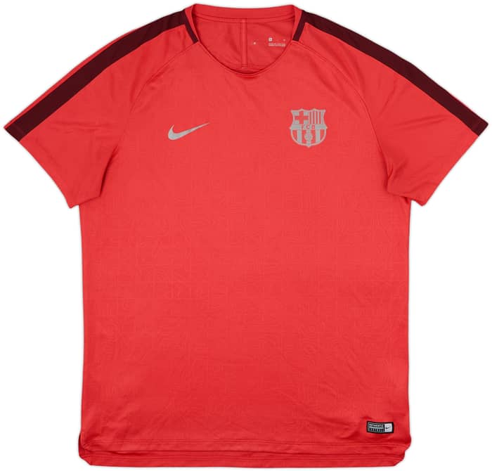2018-19 Barcelona Nike Training Shirt - 8/10 - (XL)