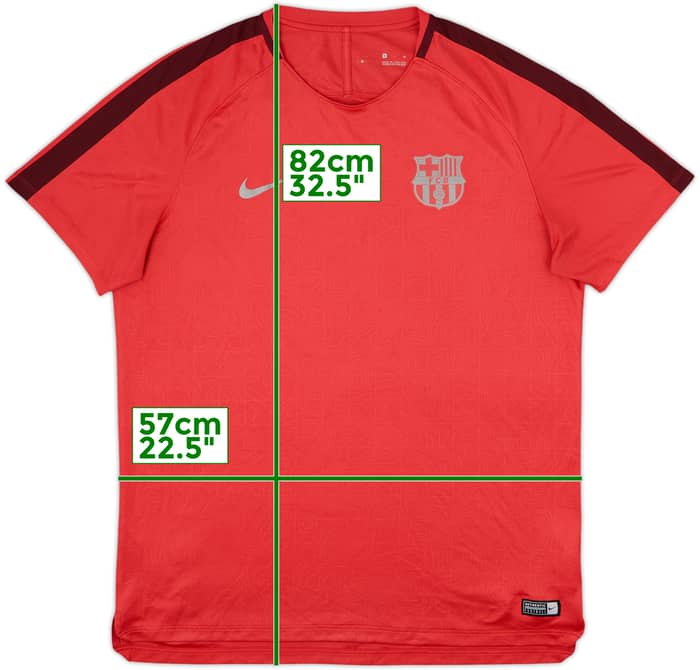 2018-19 Barcelona Nike Training Shirt - 8/10 - (XL)