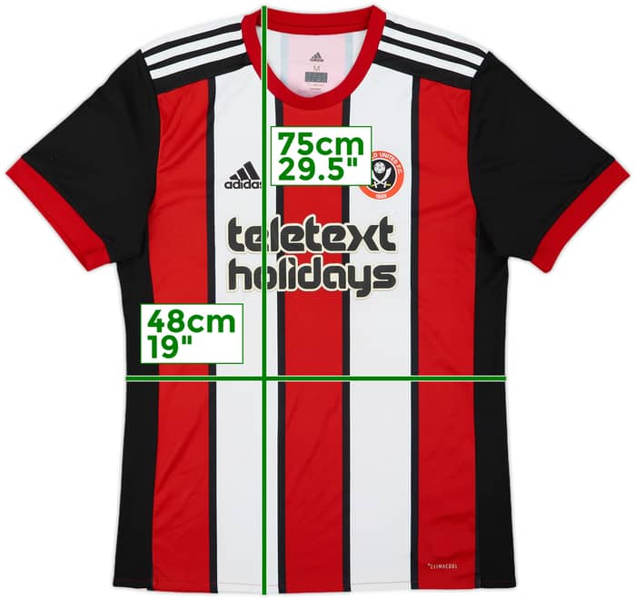 2017-18 Sheffield United Home Shirt - 6/10 - (M)