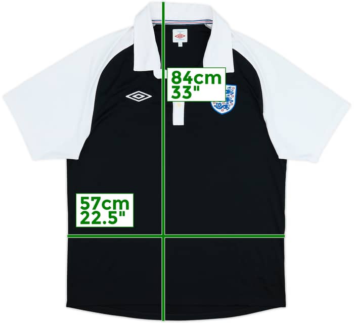 2010-11 England Umbro Polo Shirt - 5/10 - (XL)