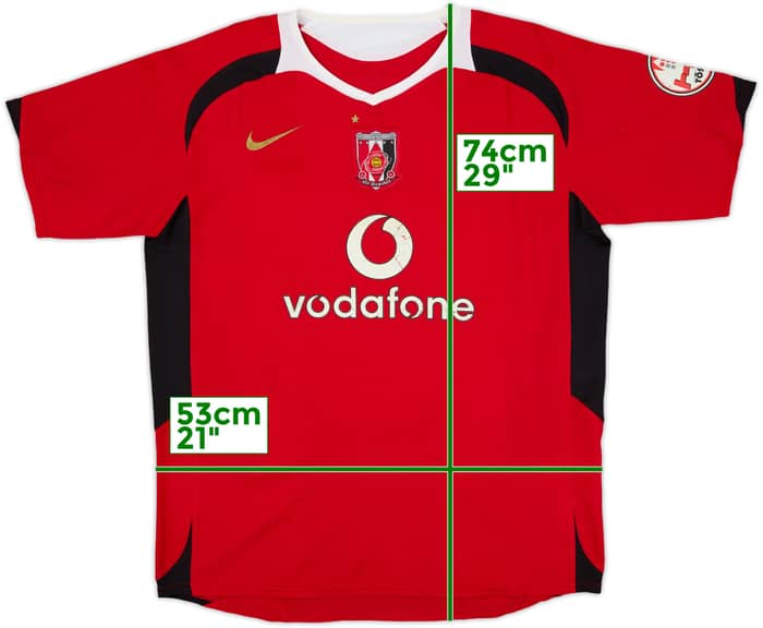 2005 Urawa Red Diamonds Home Shirt - 6/10 - (L)