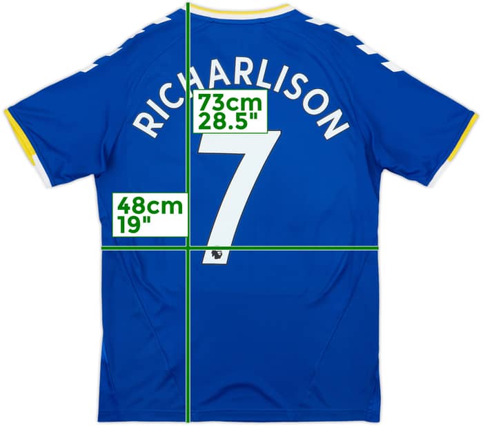 2021-22 Everton Home Shirt Richarlison #7 - 8/10 - (M)