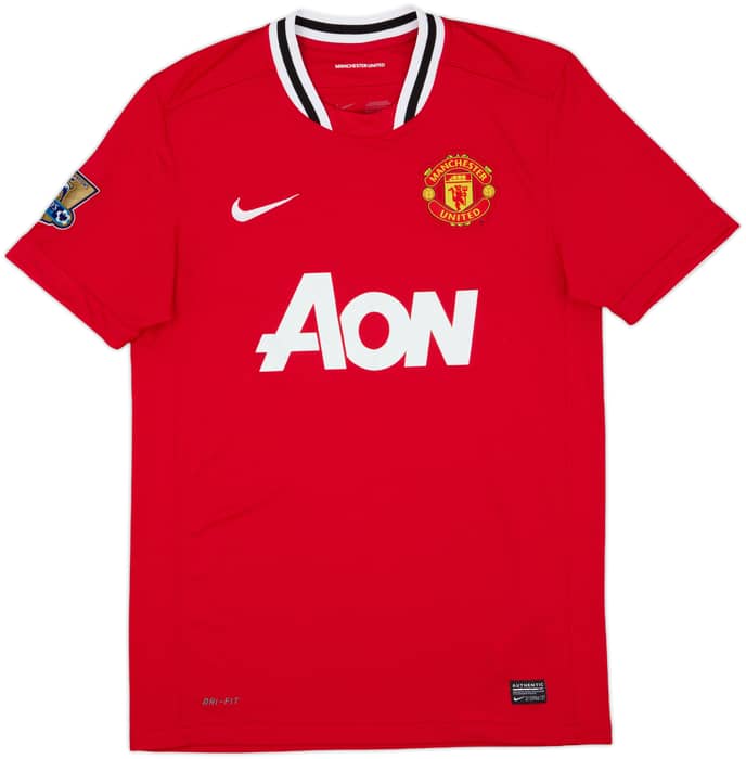 2011-12 Manchester United Home Shirt Rooney #10 - 6/10 - (M)