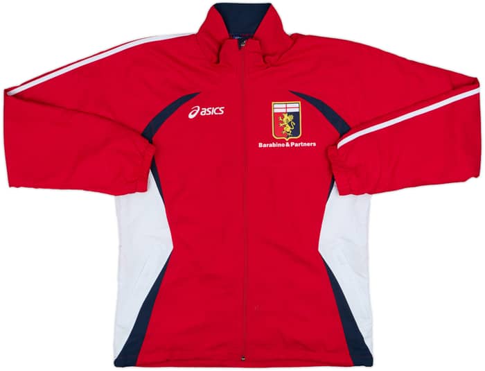 2008-09 Genoa Camp Asics Track Jacket - 8/10 - (L)