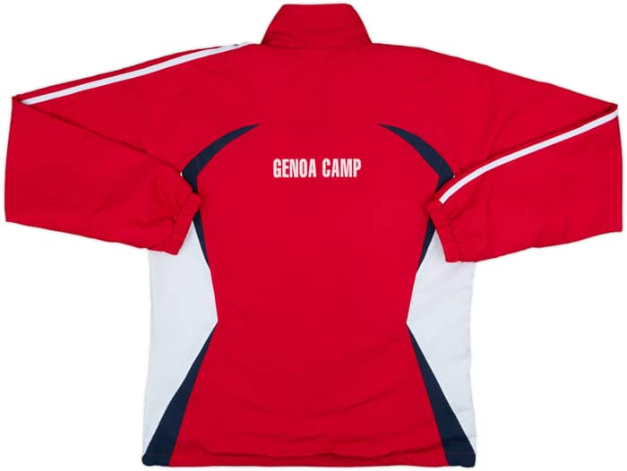 2008-09 Genoa Camp Asics Track Jacket - 8/10 - (L)