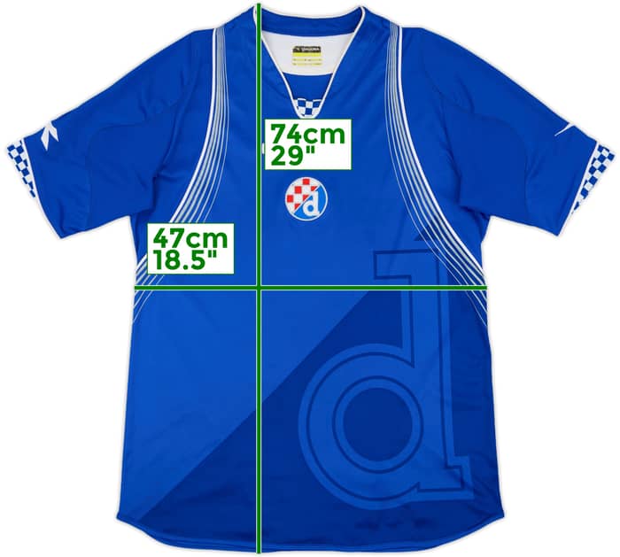2007-08 NK Dinamo Zagreb European Home Shirt - 8/10 - (S)