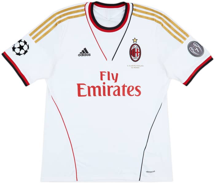 2013-14 AC Milan Away Shirt Honda #10 - 4/10 - (L)