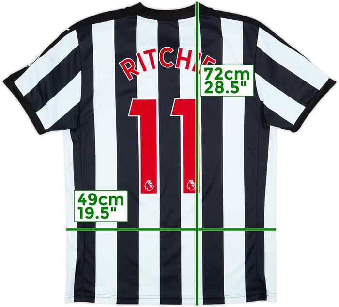 2017-18 Newcastle Home Shirt Ritchie #11 - 5/10 - (M)