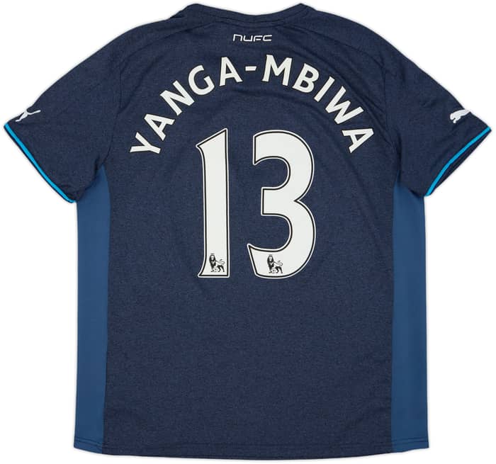 2013-14 Newcastle Away Shirt Yanga-Mbiwa #13 - 7/10 - (M)