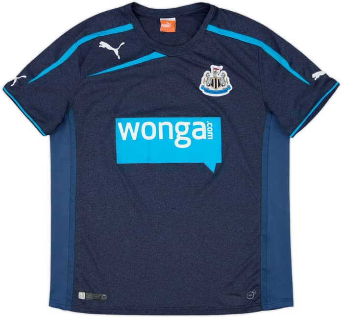 2013-14 Newcastle Away Shirt Yanga-Mbiwa #13 - 7/10 - (M)