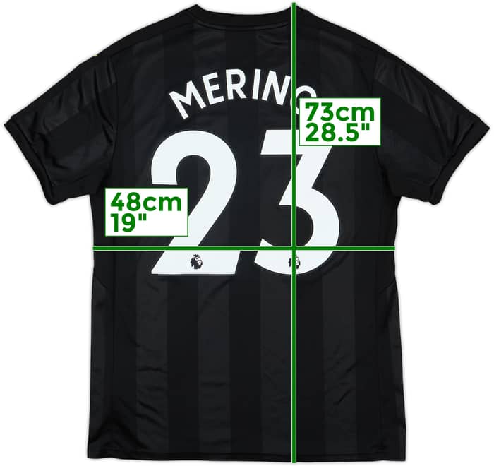 2017-18 Newcastle Third Shirt Merino #23 - 8/10 - (M)