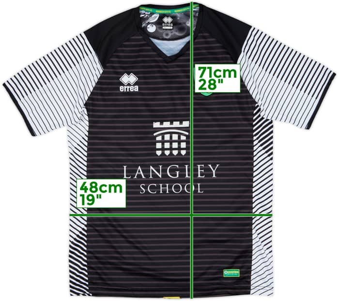 2017-18 Norwich Away Shirt #20 - 7/10 - (L)