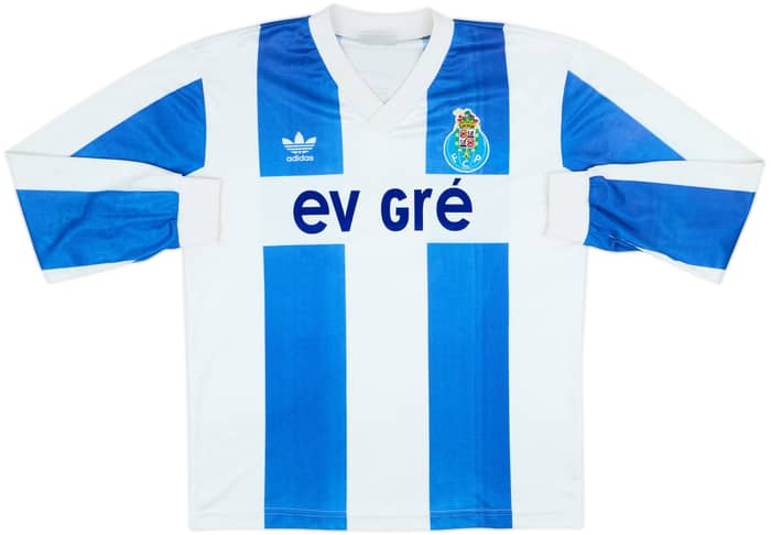 Camiseta adidas Template L/S del Porto 1988-90 #14 - 4/10 - (XL)