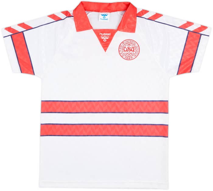 1988 Denmark Away Shirt #11 - 9/10 - (L)