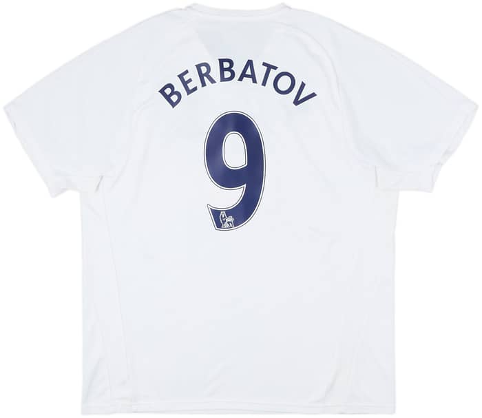 2007-08 Tottenham 'Carling Cup Final' Home Shirt Berbatov #9 - 8/10 - (XXL)