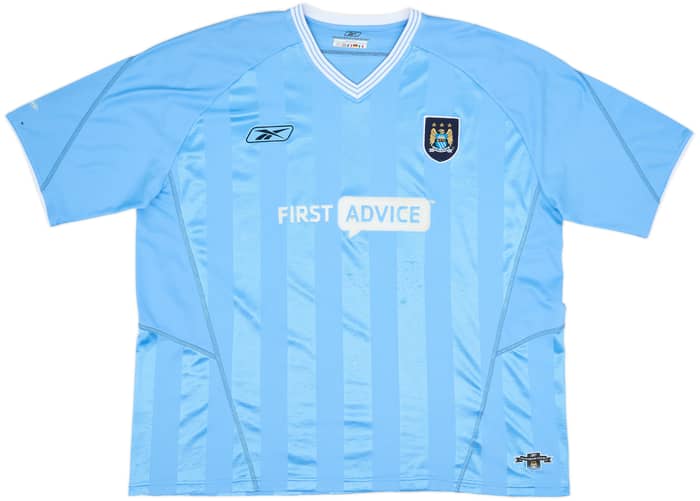 2003-04 Manchester City Home Shirt Anelka #39 - 6/10 - (XXL)