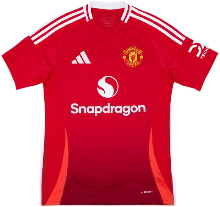 2024-25 Manchester United Home Shirt Garnacho #17 - 10/10 - (S)