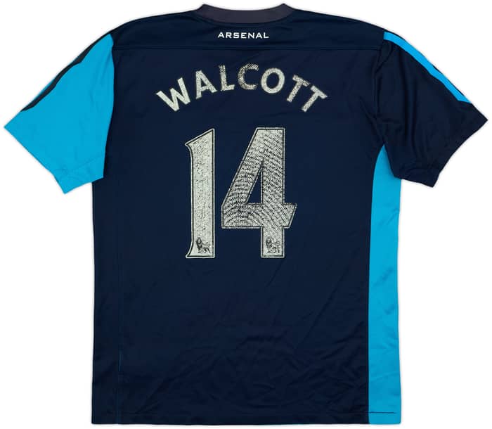 2011-12 Arsenal Away Shirt Walcott #14 - 4/10 - (M)