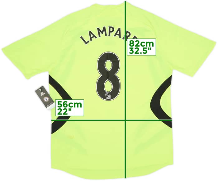 2007-08 Chelsea Away Shirt Lampard #8 (L)