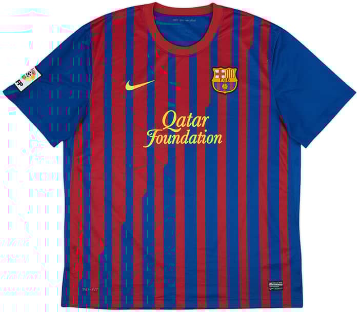 2011-12 Barcelona Home Shirt A.Iniesta #8 - 8/10 - (XL)