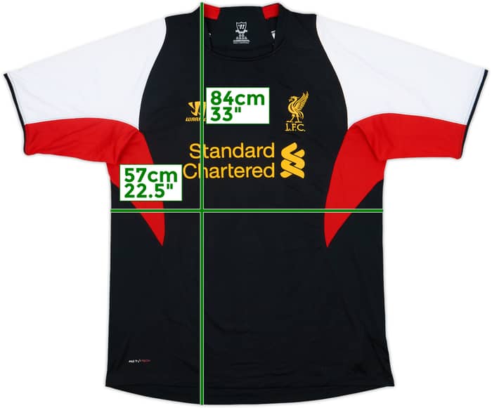 2012-13 Liverpool Warrior Training Shirt - 6/10 - (XXL)
