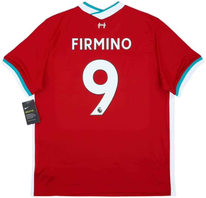 2020-21 Liverpool Home Shirt Firmino #9 (XL)