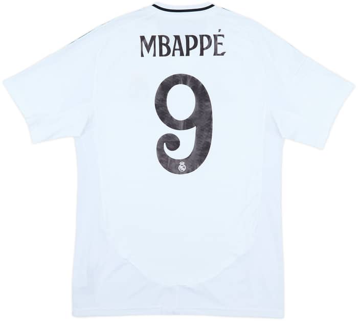 2024-25 Real Madrid Home Shirt Mbappe #9 - 9/10 - (M)
