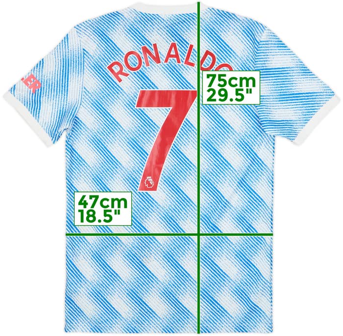 2021-22 Manchester United Away Shirt Ronaldo #7 - 8/10 - (S)