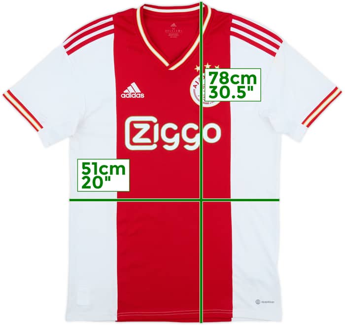 2022-23 Ajax Home Shirt - 5/10 - (M)