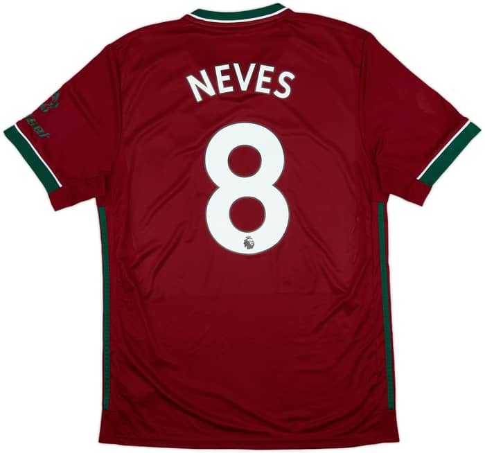 2020-21 Wolves Third Shirt Neves #8 - 6/10 - (L)