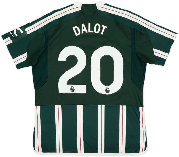 2023-24 Manchester United Away Shirt Dalot #20 - 8/10 - (XL)