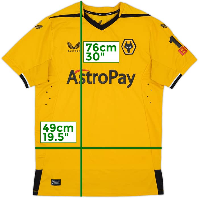 2022-23 Wolves Authentic Home Shirt - 7/10 - (M)