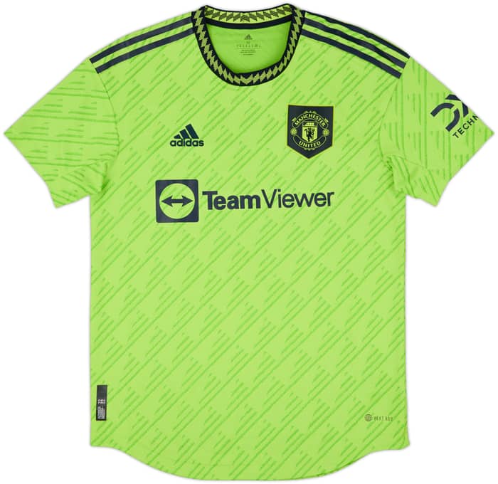 2022-23 Manchester United Authentic Third Shirt Garnacho #49 - 10/10 - (M)