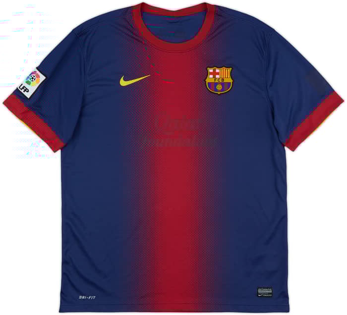2012-13 Barcelona Home Shirt - 4/10 - (L)