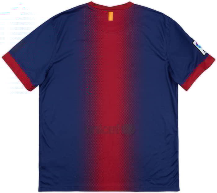 2012-13 Barcelona Home Shirt - 4/10 - (L)