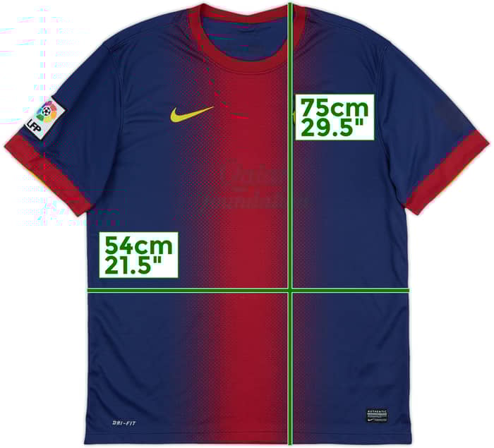 2012-13 Barcelona Home Shirt - 4/10 - (L)