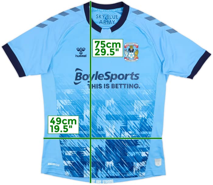 2020-21 Coventry Home Shirt - 6/10 - (L)